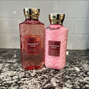 B&BW shower gel and lotion